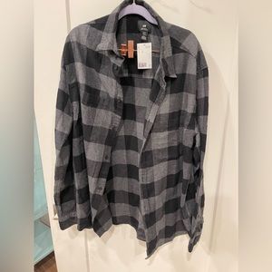 Blk & Grey Flannel